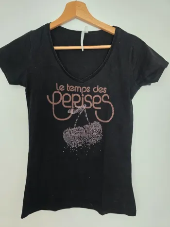 Tee shirt le temps des cerises