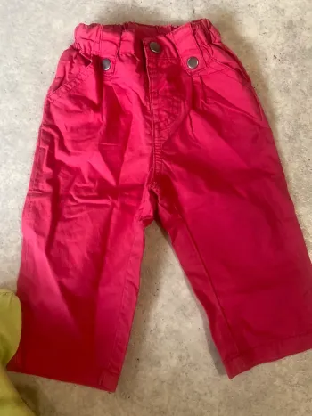 Pantalon fushia