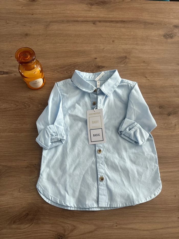 Chemise 12 mois orchestra neuf 🌸