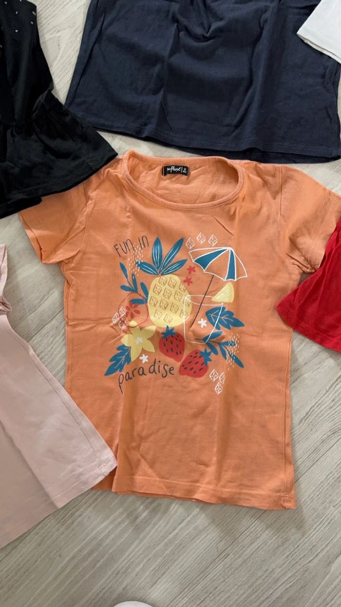 Lot de six T-shirts manches courtes - photo numéro 5