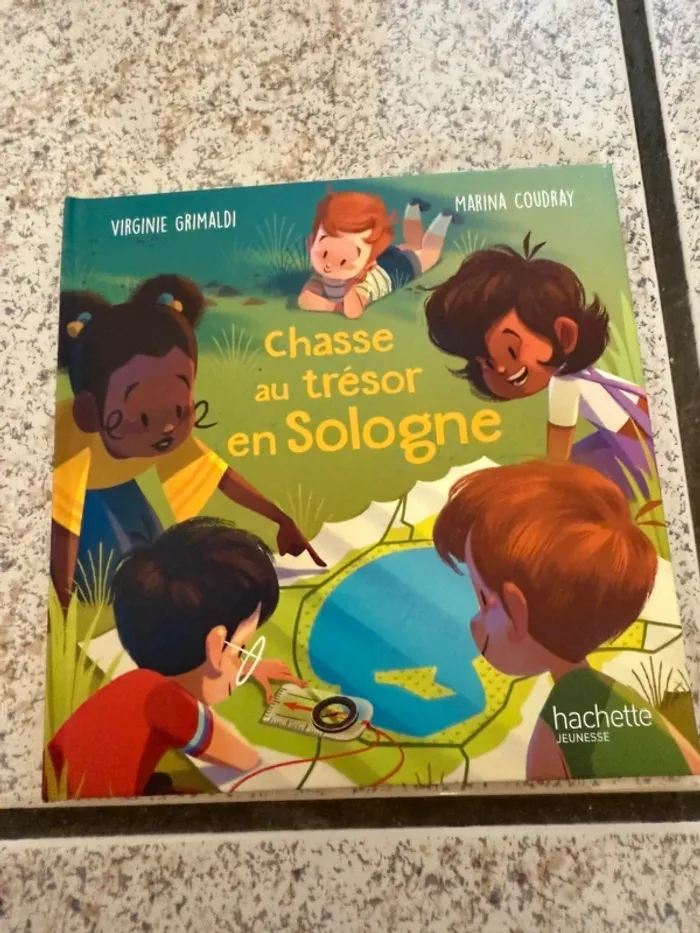 Livre chasse au trésor en sologne