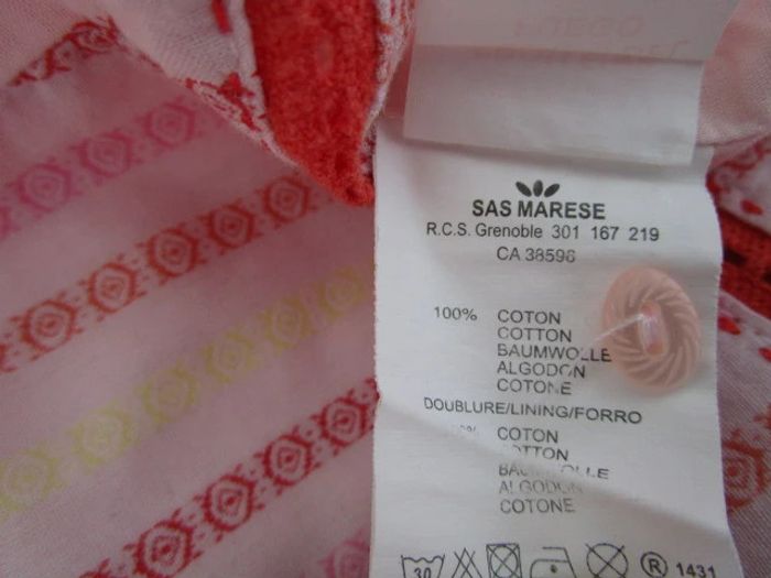 Ensemble été Marèse 12 mois TBE - photo numéro 9
