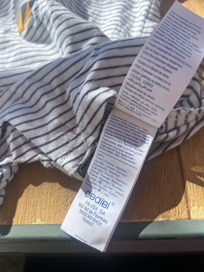 Lots de 3 bodies obaibi - photo numéro 5