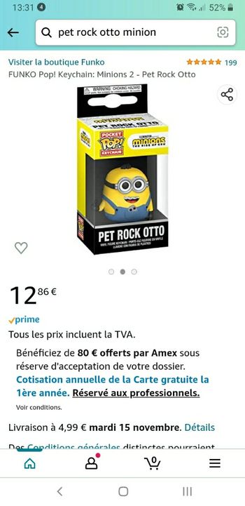 funko popo pet rock otto neuf