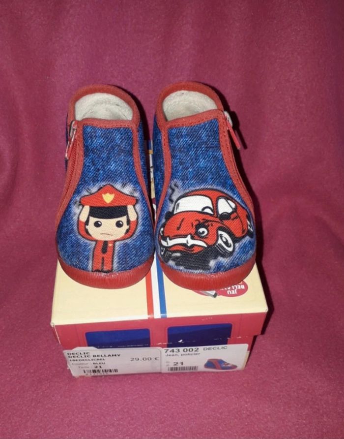 Chaussons policier pointure 21