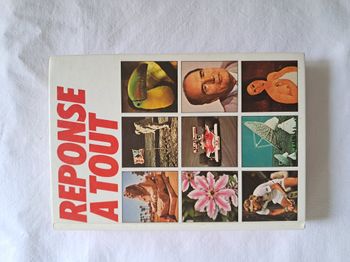 Livre réponse à tout Editions France Loisirs Avril 1984