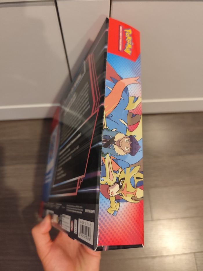 Coffret Zacian ex de Nabil cartes Pokémon EV9 aventures ensemble Etincelles déferlantes EV8 - photo numéro 6
