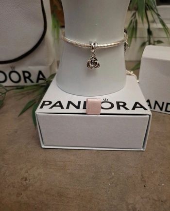 Charm fleur Rose éternelle 