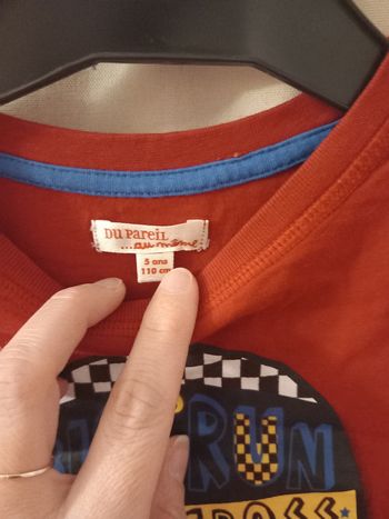 Haut manche longue garçon 5 ans