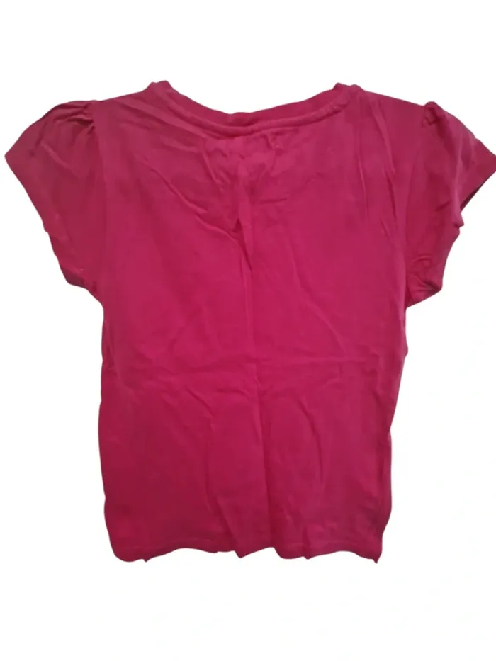 T-shirt fuchsia 10 ans - photo numéro 4