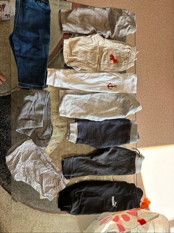 Lot pantalons 12 mois