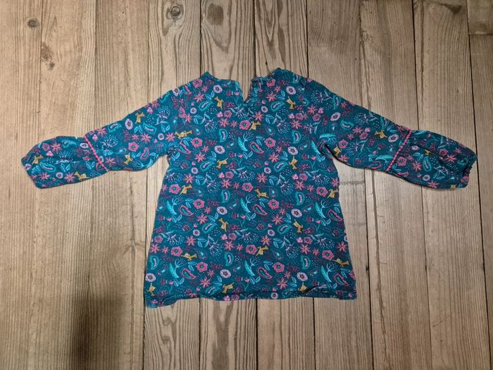 Tunique motifs cachemire pour bébé fille - photo numéro 2