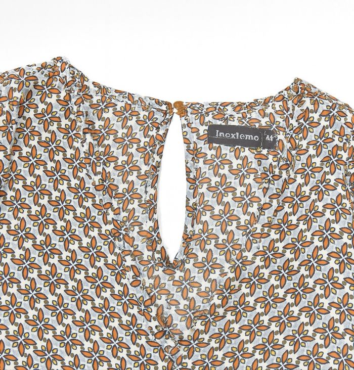Top sans manches In Extenso T44 – Imprimé géométrique chic et léger - photo numéro 5