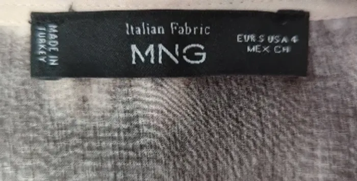 Robe longue cache coeur Mango taille S neuve effet soie - photo numéro 4