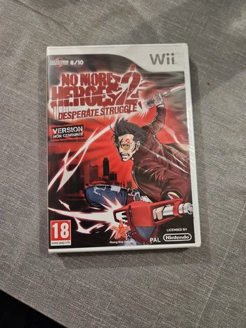 no more heroes 2 Nintendo wii neuf blister