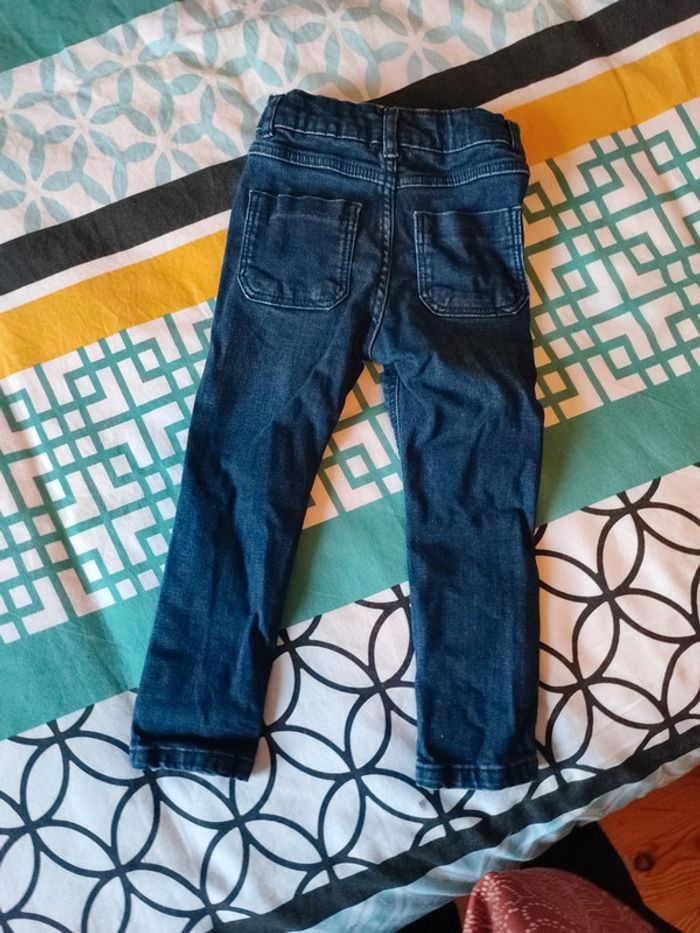 Jean bleu foncé taille 3 ans - photo numéro 5