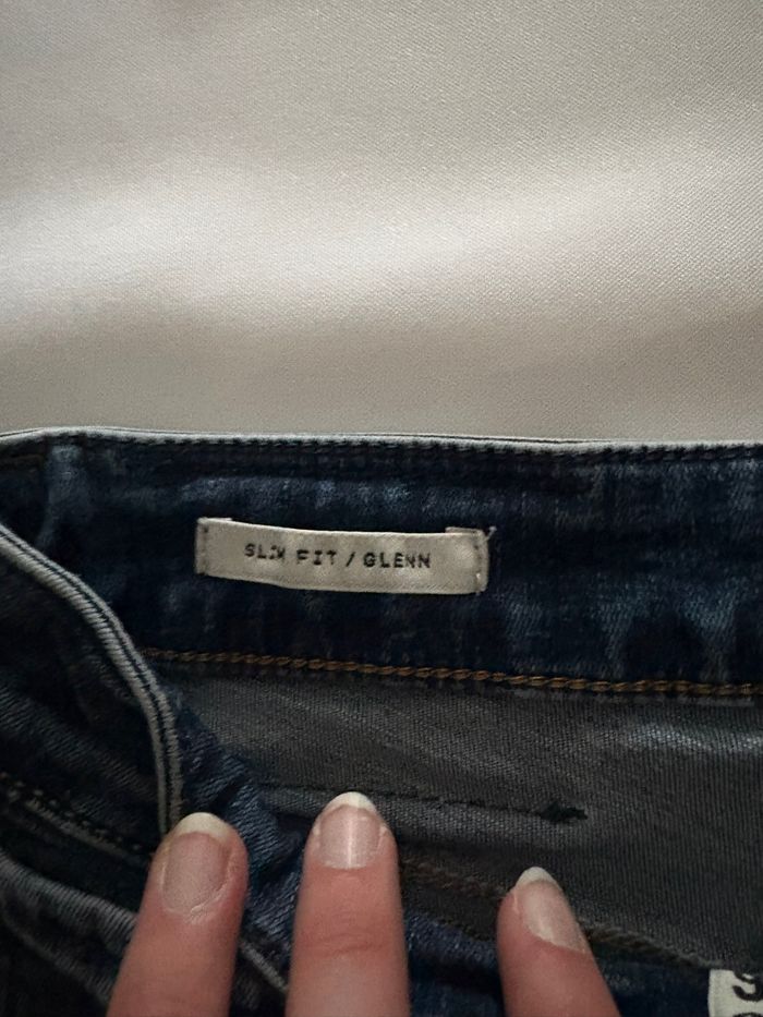 Jean bleu slim L.36 - Jack&Jones - 46/3XL - photo numéro 4