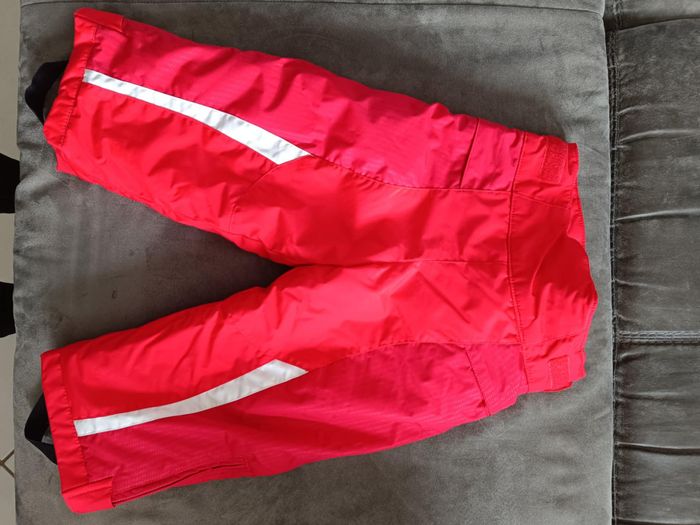 Pantalon de ski neuf rouge taille 2 ans mixte Wedze