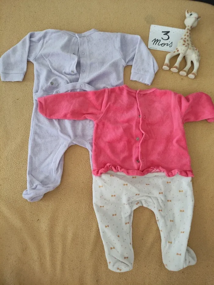 Lot de 2 pyjamas chaud - photo numéro 6