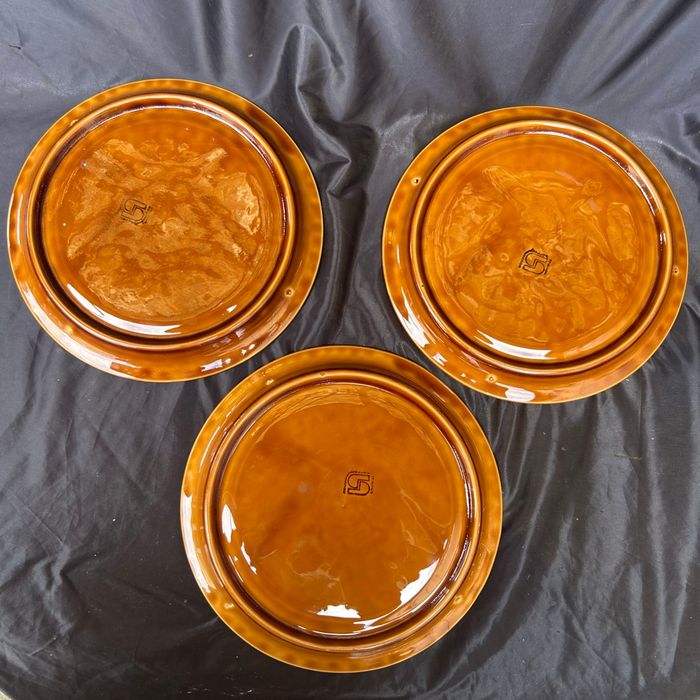 Ensemble de 6 assiettes à fondue à compartiments Sarreguemines - photo numéro 8