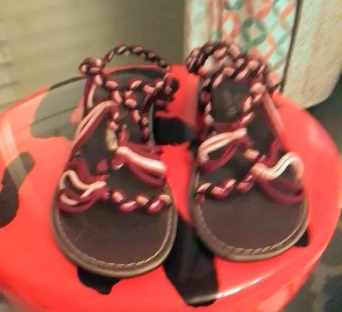 Paire de sandales cuir tressage artisanal la tatane femme p 37 - photo numéro 7