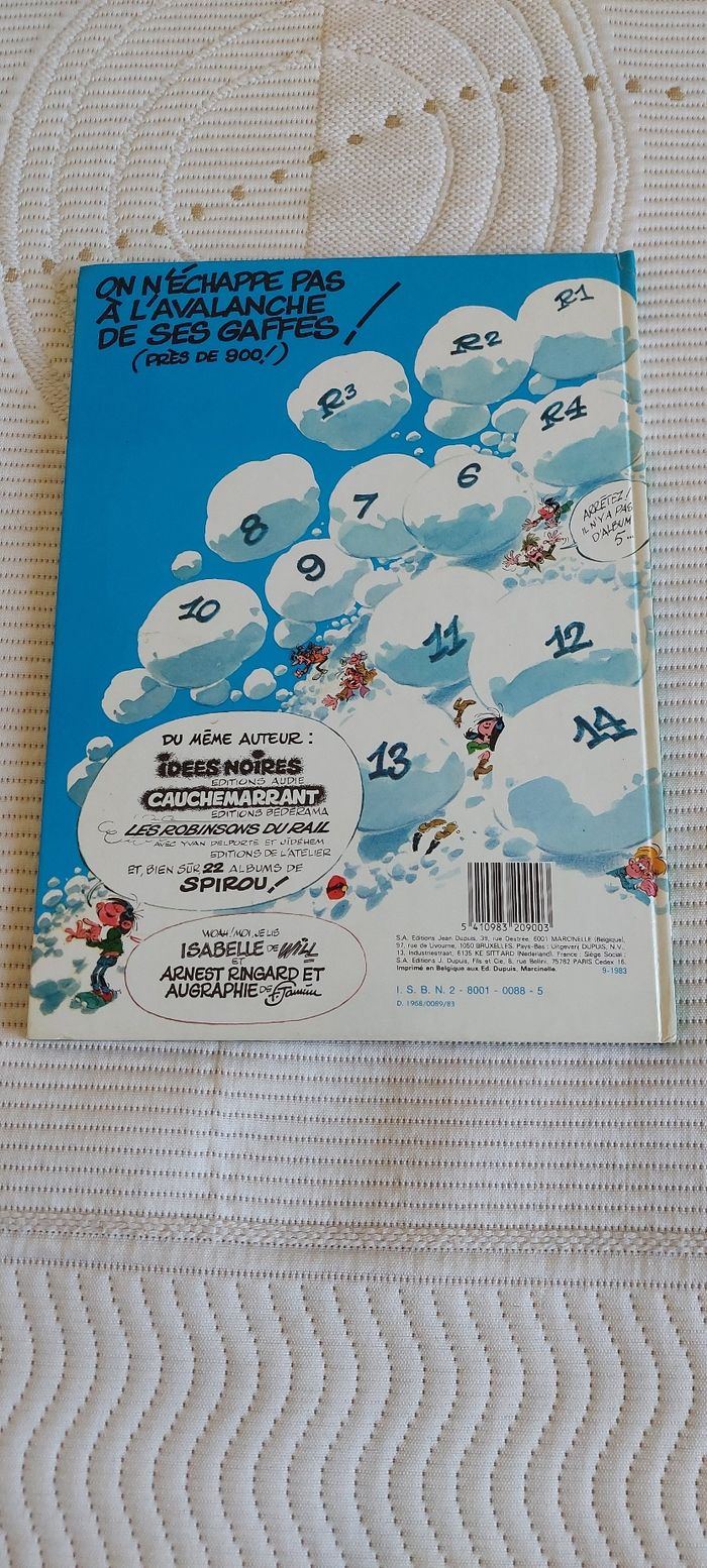 Bd Gaston T6 ' Des gaffes et des dégâts ' - photo numéro 6