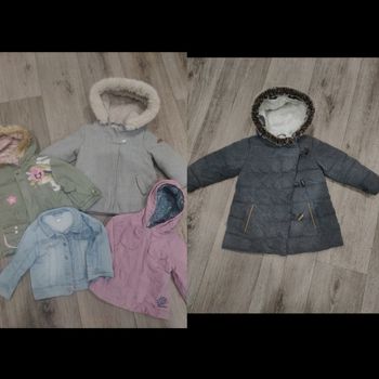 Lot manteaux 18/23 mois fille