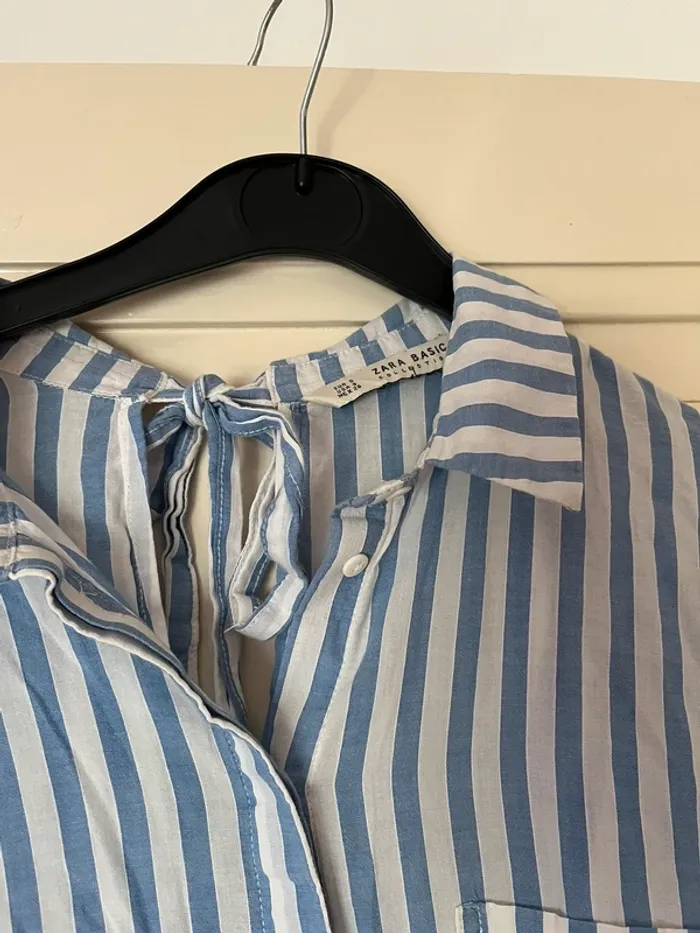 Blouse rayée zara - photo numéro 4