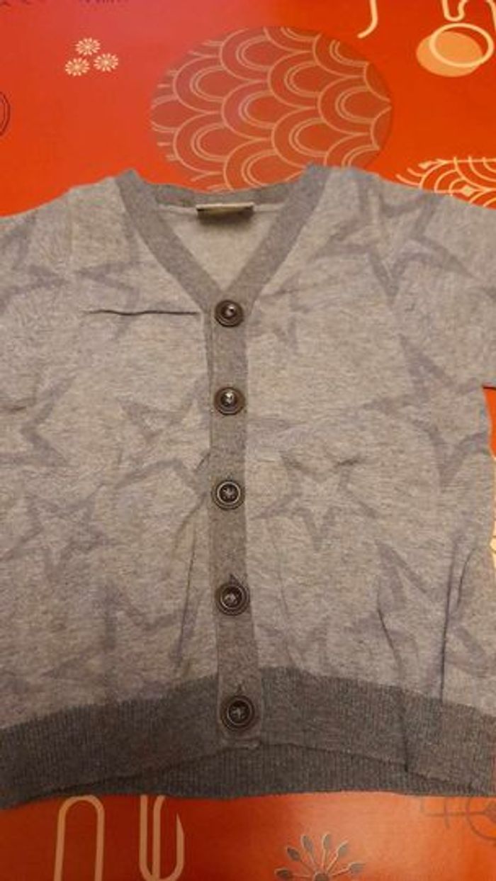 Gilet boutonné bébé garçon