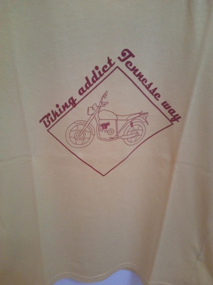 Tee-shirt jaune T.12 ans - NPO - photo numéro 4