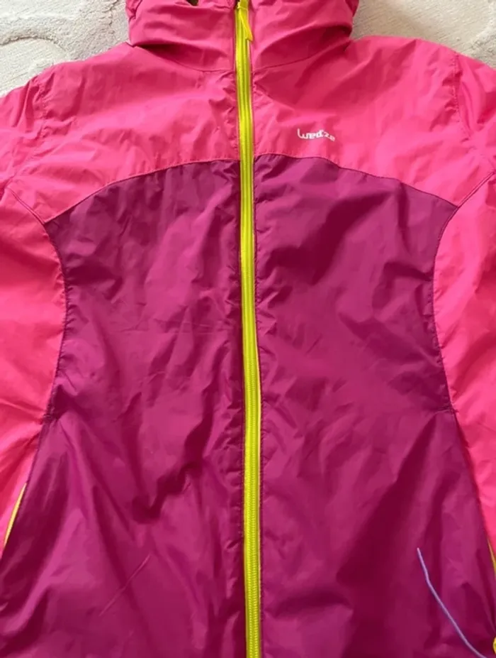 Manteau de ski manteau chaud decathlon rose polaire à l’intérieur imperméable - photo numéro 6
