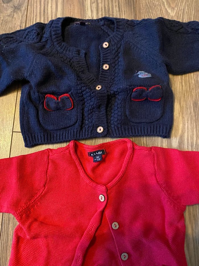 Lot 5 vêtements fille T3 mois - photo numéro 4