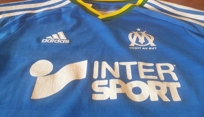 Maillot Tshirt Football OM - Adidas - Brésil- 2013/2014 - photo numéro 3