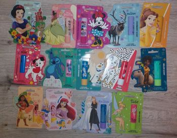 Baumes à lèvres enfants disney