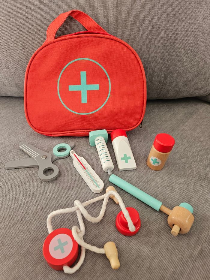 Malette en bois Docteur