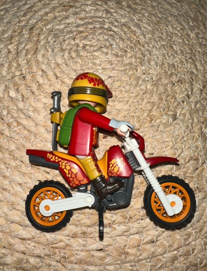 Playmobil 9431 – Pilote de moto + Raptor - photo numéro 5