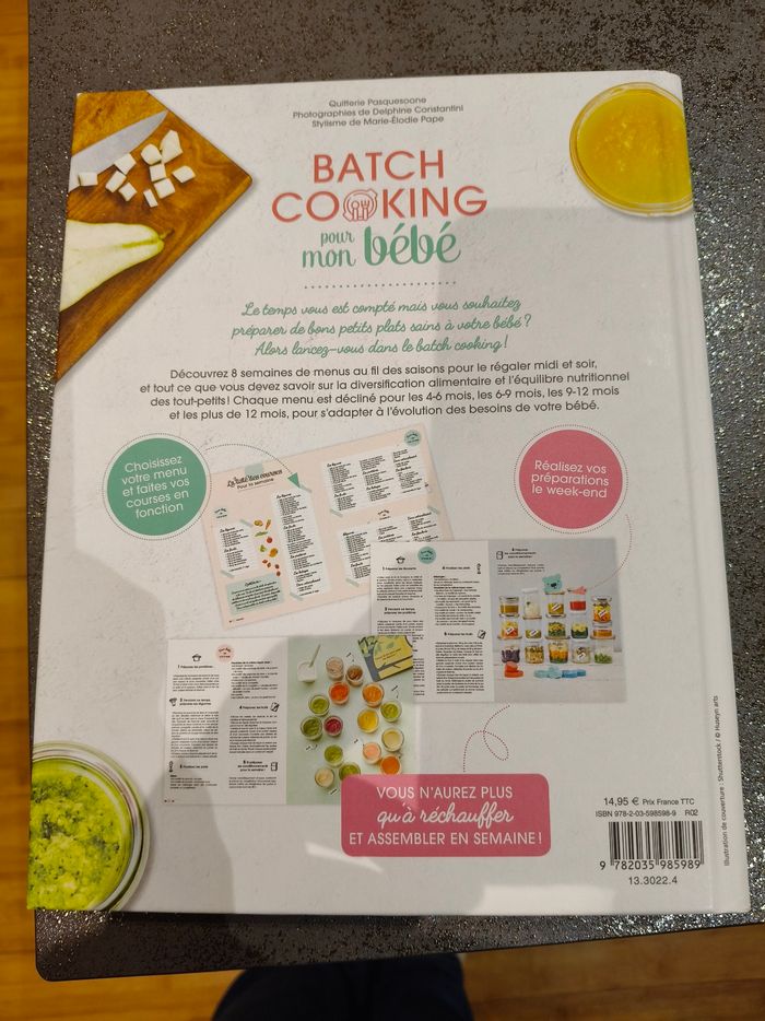 Livre batch coocking bébé - photo numéro 2