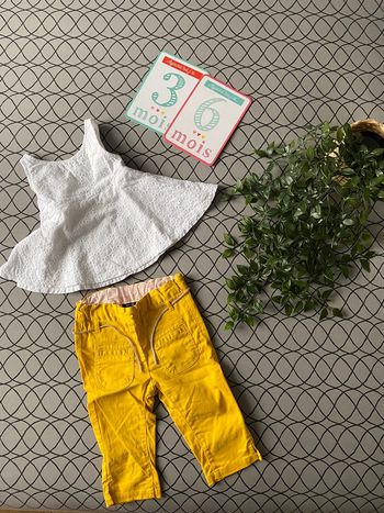 Ensemble d’été pantacourt débardeur