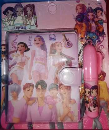 Mini carnet + mini stylo Kpop 