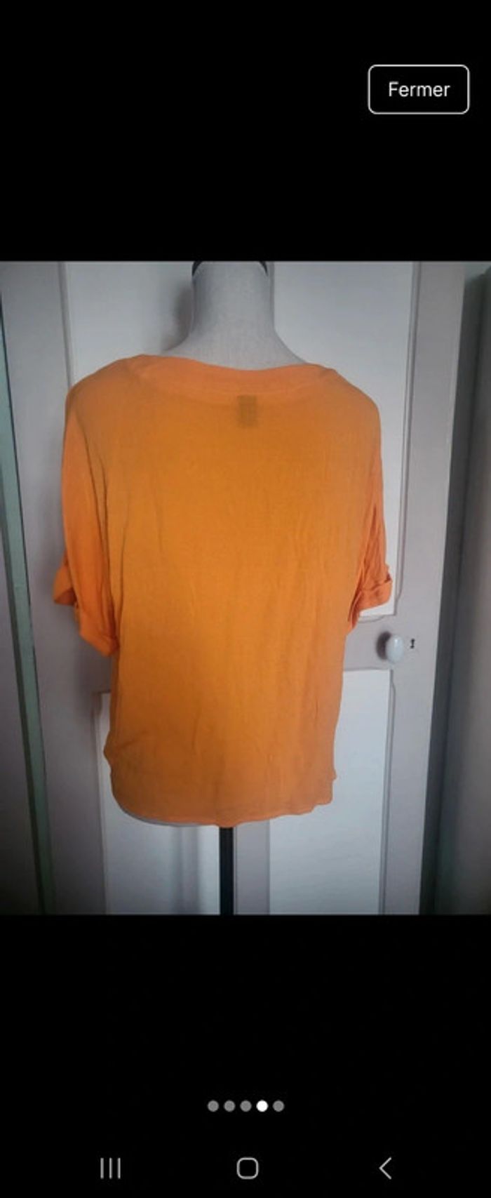 Blouse orange - photo numéro 2