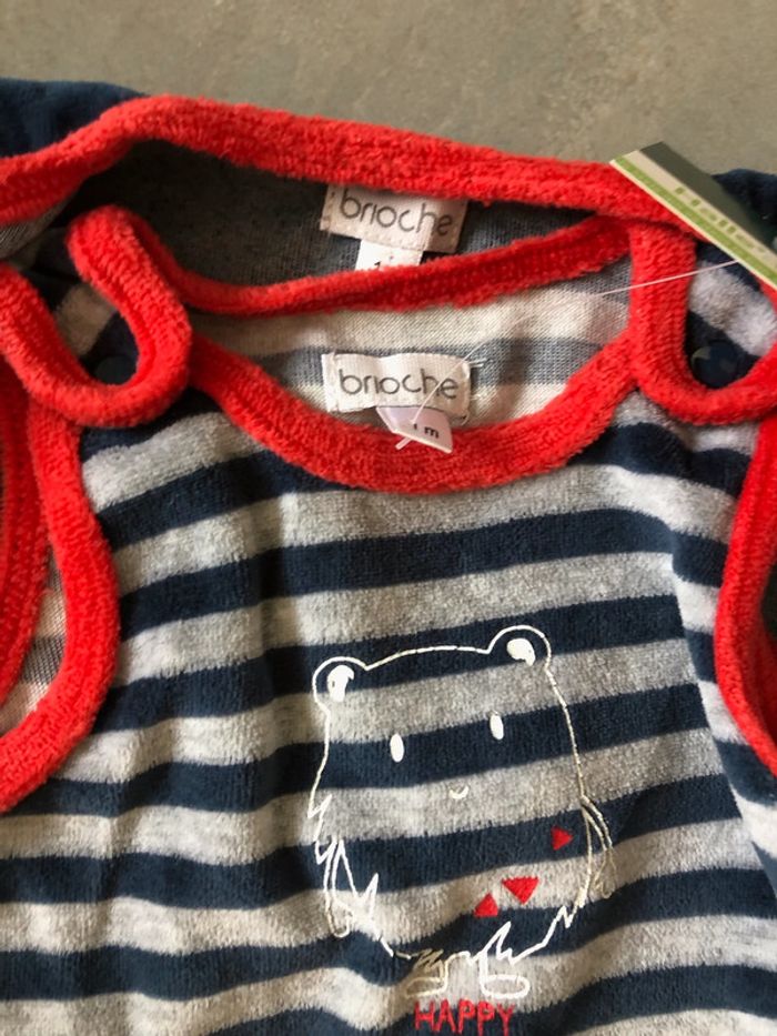 Ensemble bebe garçon 1 mois 56 cm neuf - photo numéro 3