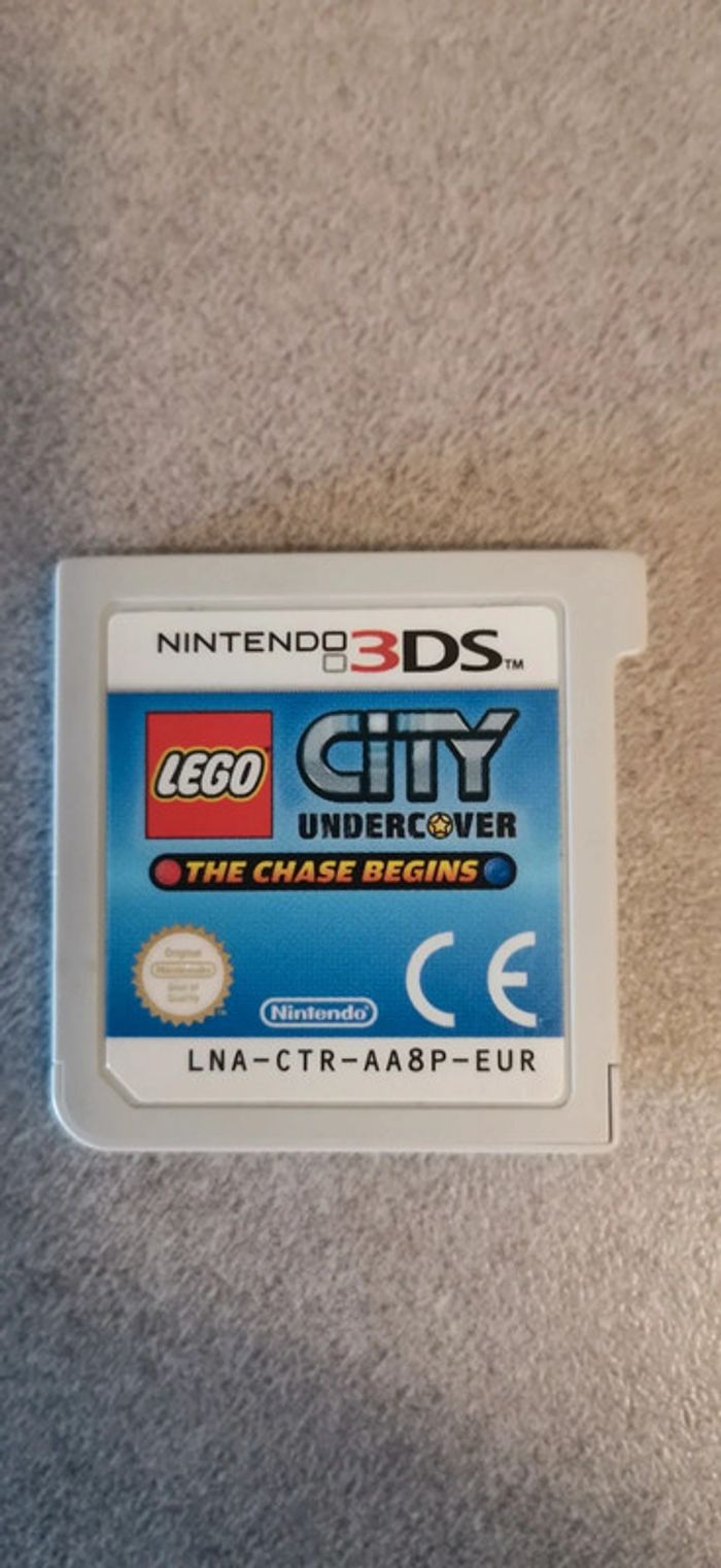 Jeux nintendo 3ds lego city undercover en loose