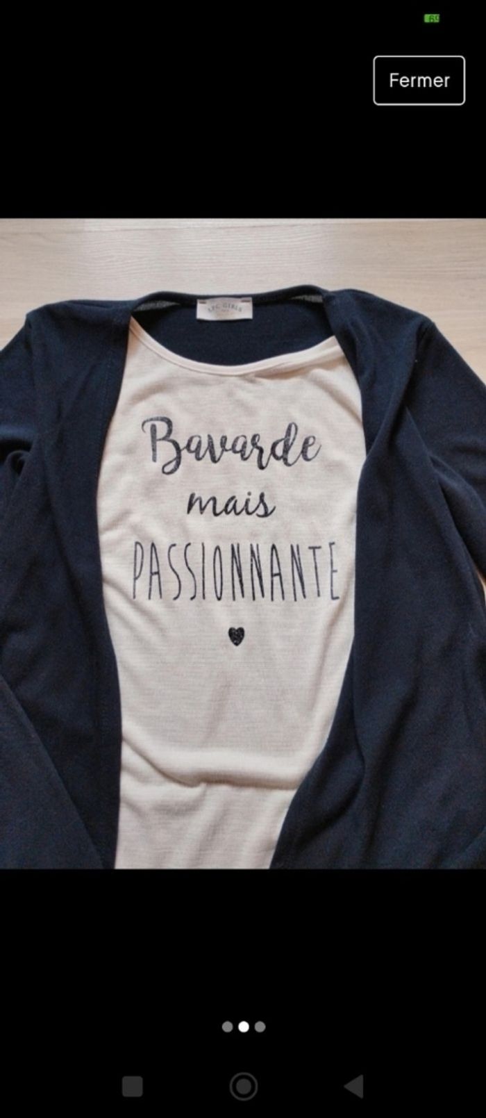 Pull gilet - photo numéro 2
