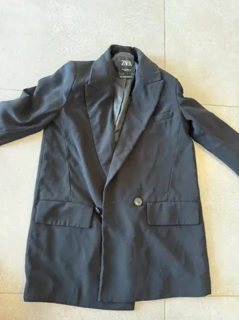 Blazer noir Zara, taille S, très bon état
