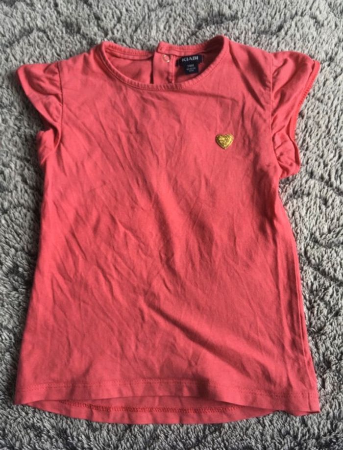 Teeshirt rose Kiabi - 24 mois