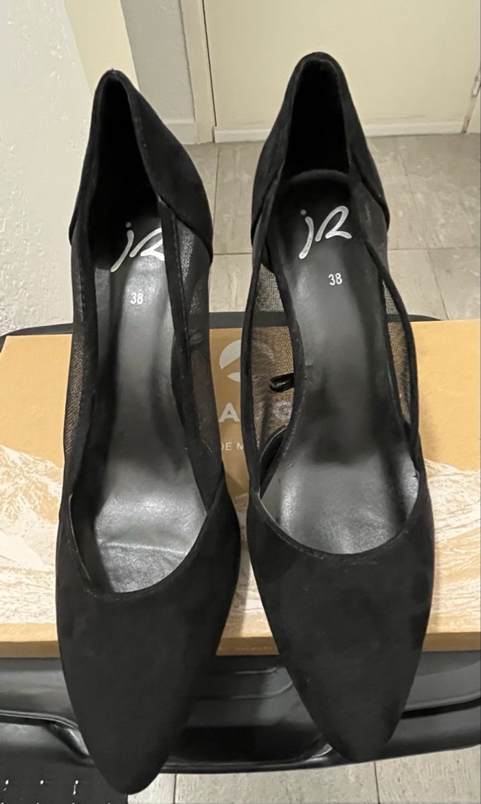 Escarpins daim - photo numéro 2