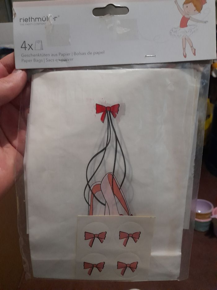 Lot de décos pour anniversaire danseuse - photo numéro 6