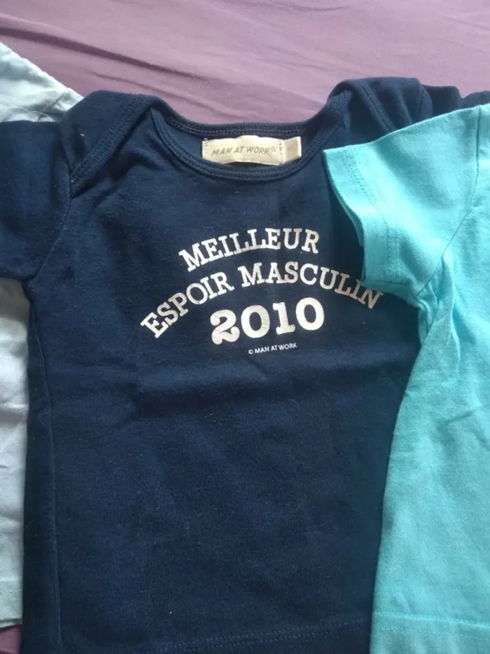 Lot de 4 Tee Shirt Garçons 6 Mois - photo numéro 3