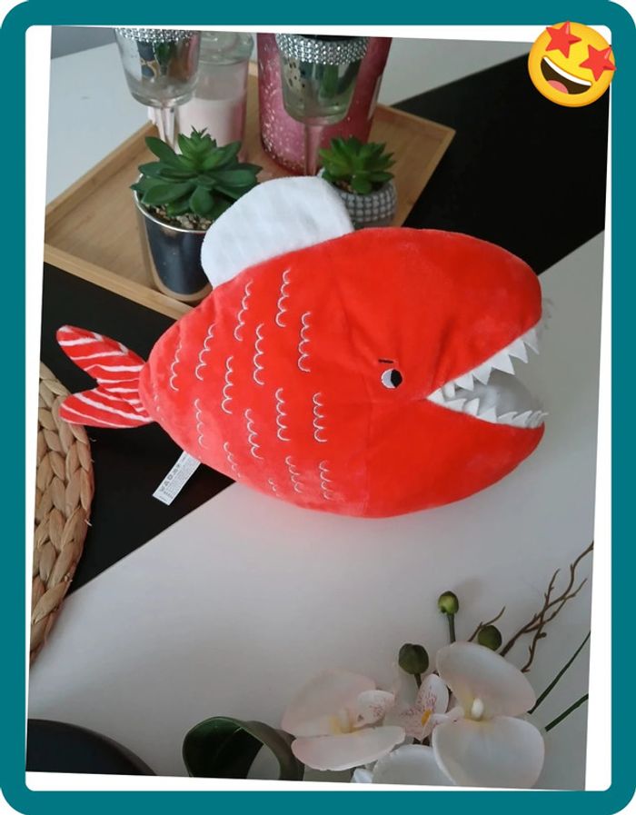 Péluche Requins Hema Comme Neuve🌿🎁 - photo numéro 3