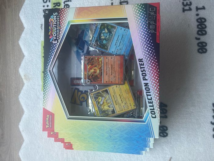 Coffret poster x6 Pokemon évolution prismatique 8.5